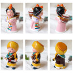 Buddha Stones Hand Painted Tibetan Figures Creative Home Office Car Decoration Ornament Desk Decoration BS 2