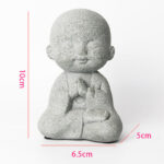 Buddha Stones Meditation Prayer Buddha Statue Compassion Home Decoration Decorations BS 6.5*5*10cm