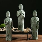 Buddha Stones Tibetan Meditation Contemplation Buddha Serenity Compassion Statue Figurine Decoration Decorations BS 12