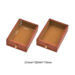 Buddha Stones Antique Handmade Rosewood Jewelry Storage Box Lockable Large Double Layer Flower Wooden Gift Organizer Box Jewelry Storage Box BS 19