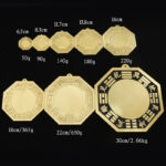 Buddha Stones Feng Shui Bagua Map Copper Balance Energy Map Bagua Map BS 16
