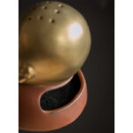 Buddha Stones Little Buddha Laughing Buddha Ceramic Healing Incense Burner Incense Burner BS 13
