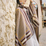 Buddha Stones Tibetan Shawl Classic Pattern Winter Cozy Warm Travel Scarf Wrap Tibetan Shawl BS 12