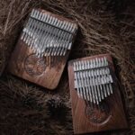 Buddha Stones Kalimba 34 Keys Thumb Piano Tree of Life Design Portable Finger Marimba Piano 12