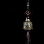 Buddha Stones Feng Shui Buddha Koi Fish Phoenix Wind Chime Bell Luck Wall Hanging Decoration Decorations BS Buddha