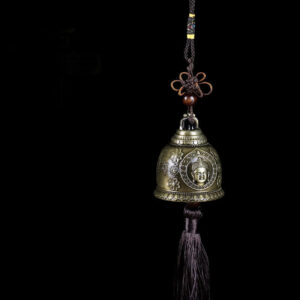 Buddha Stones Feng Shui Buddha Koi Fish Phoenix Wind Chime Bell Luck Wall Hanging Decoration Decorations BS Buddha