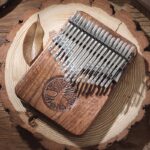 Buddha Stones Kalimba 34 Keys Thumb Piano Tree of Life Design Portable Finger Marimba Piano 2