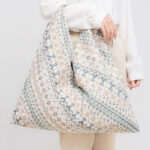 Buddha Stones Geometry Tiger Flowers Leopard Stripes Print Underarm Triangle Shoulder Bag Handbags BS 22