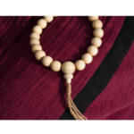Buddha Stones Natural Abelia Biflora Wood Blessing Wrist Mala Wrist Mala BS 11