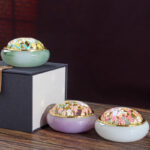Buddha Stones Nine Tailed Fox Liuli Crystal Healing Meditation Incense Burner Incense Burner BS 1