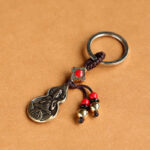 Buddha Stones  Mahasthamaprapta Bodhisattva Buddha Blessing Keychain Key Chain BS 3