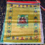 Buddha Stones Tibetan 5 Colors Windhorse Buddha Tara Scriptures Healing Auspicious Outdoor Prayer Flag TIBETAN PRAYER FLAGS buddhastoneshop 7