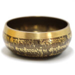 Buddha Stones Tibetan Meditation Sound Bowl Handcrafted for Healing and Mindfulness Singing Bowl Set Singing Bowl buddhastoneshop 2
