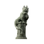 Buddha Stones Feng Shui Standing Sitting Dragon Success Luck Home Decoration Decorations BS 12