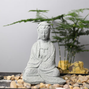 Buddha Stones Avalokitesvara Statue Blessing Home Decoration Decorations BS main