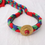 Buddha Stones Tibetan Colorful Tassel Beads Hair Decoration Hair Accessories Decorations BS 8