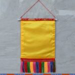 Buddha Stones Feng Shui Kirin Spiritual Colorful Tassel Wall Art Wall Art BS 3