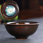 Buddha Stones Colorful Ceramic Teacup Home Office Tea Cups Cup BS SkyBlue