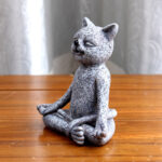 Buddha Stones Meditating Zen Dog Cat Frog Decoration Decorations BS 7