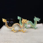 Buddha Stones Handmade Feng Shui Dragon Luck Success Home Decoration Decorations BS 1