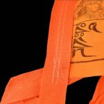 Buddha Stones Tibetan 5 Colors Windhorse Scriptures Auspicious Outdoor Prayer Flag TIBETAN PRAYER FLAGS buddhastoneshop 4