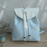 Buddha Stones Handmade Embroidered Large Capacity Canvas Backpack Backpack BS 29