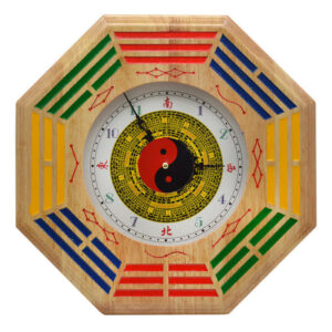 Buddha Stones Feng Shui Bagua Map Balance Energy Map Wall Clock Bagua Map BS main