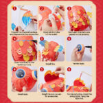 DIY Good Luck Koi Fish Lantern Assembly Steps
