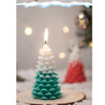 Buddha Stones Christmas Tree Scented Soy Wax Candle Gift For Family Friends Candles BS 12