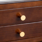 Buddha Stones Retro Solid Wood Jewelry Box Jewelry Storage Box With Drawer Jewelry Box BS 12