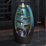 Buddha Stones Tibetan Dragon Protection Incense Burner Decoration Decoration BS 1