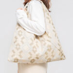 Buddha Stones Geometry Tiger Flowers Leopard Stripes Print Underarm Triangle Shoulder Bag Handbags BS 8