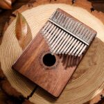 Buddha Stones Kalimba 17 Keys Thumb Piano Mahogany Wood Acacia Walnut Portable Finger Piano 14