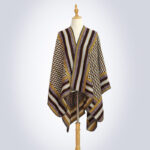 Buddha Stones Tibetan Shawl Classic Pattern Winter Cozy Warm Travel Scarf Wrap Tibetan Shawl BS 26