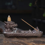 Dragon Mountain Strength Ceramic Incense Burner Decoration (Extra 35% Off | USE CODE: FS35) Incense Burner BS 3