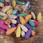 Buddha Stones Mixed Aroma Backflow Incense 50 Cones Pack Incense BS 6