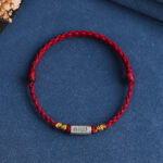 Buddha Stones Handcrafted 925 Sterling Silver Everything Goes Well Design Protection Strength Bracelet Anklet (Extra 30% Off | USE CODE: FS30) Bracelet Anklet BS 11