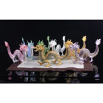 Buddha Stones Handmade Feng Shui Dragon Luck Success Home Decoration Decorations BS 20
