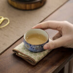 Buddha Stones Lotus Chrysanthemum Plum Blossom Flower Teacup Kung Fu Tea Cup Teapot Cup BS 5