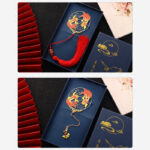 Buddha Stones Gold Koi Fish Metal Brass Hollow Bookmark Bookmarks BS 6