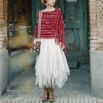 Buddha Stones Tibetan Colorful Striped Shawl Tassels Pullover Winter Cozy Travel Scarf Wrap Tibetan Shawl BS 11