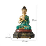 Buddha Stones Buddha Compassion Resin Statue Decoration Decorations BS 11