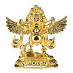 Buddha Stones Tibet Garuda Bird Alloy Keep Evil Spirits Away Home Decoration Decorations BS Golden Garuda Bird