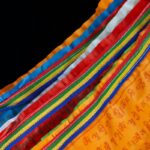 Buddha Stones Tibetan 5 Colors Windhorse Blessing Outdoor 20 Pcs Prayer Flag TIBETAN PRAYER FLAGS buddhastoneshop 5