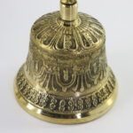 Buddha Stones Tibetan Meditation Bell and Vajra Dorje Copper Balance Handmade Decoration Set Buddhist Supplies BS 1
