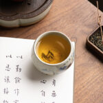 Buddha Stones A Panorama of Rivers and Mountains Ceramic Teacup Kung Fu Tea Cup 150ml Cup BS 8