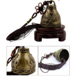 Buddha Stones Feng Shui Buddha Koi Fish Phoenix Wind Chime Bell Luck Wall Hanging Decoration Decorations BS 5