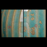 Buddha Stones Retro Glaze Kiln Change Ceramic Gaiwan Sancai Teacup Kung Fu Tea Cup And Saucer With Lid Cup BS 16