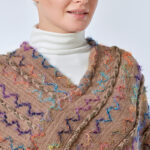 Buddha Stones Tibetan Colorful Striped Shawl Tassels Pullover Winter Cozy Travel Scarf Wrap Tibetan Shawl BS 28