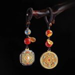 Buddha Stones Fu Character Blessing Ruyi Charm Key Chain Key Chain BS main